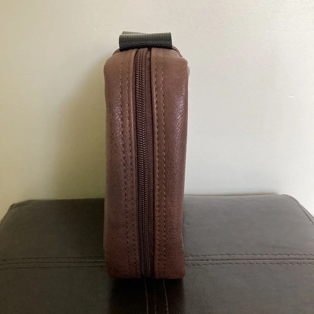 Levi Strauss & Co Brown Travel Toiletry Bag